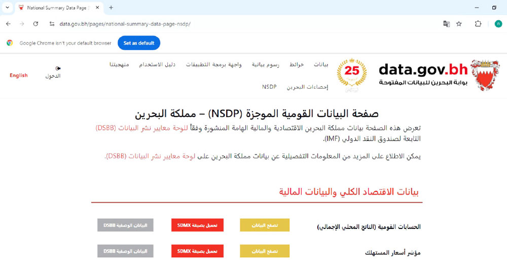 Bahrain launches NSDP for unified financial, economic, demographic data