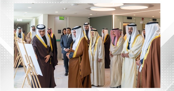 HRH the Crown Prince and Prime Minister inaugurates the Electricity and Water Control Center